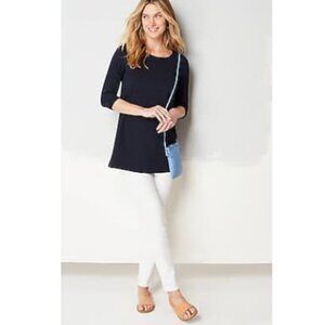 J.Jill Luxe Supima® Crew-Neck Tunic